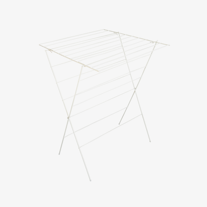Wytrzymały, składany stojak do suszenia prania do użytku wewnątrz i na zewnątrz