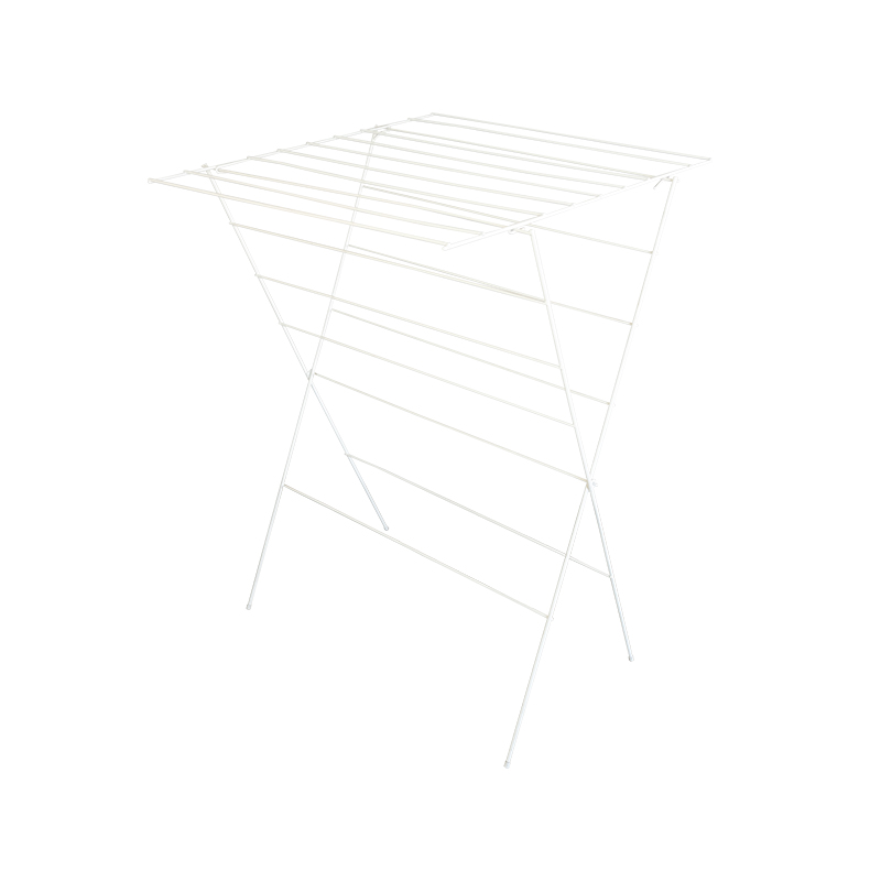 Wytrzymały, składany stojak do suszenia prania do użytku wewnątrz i na zewnątrz