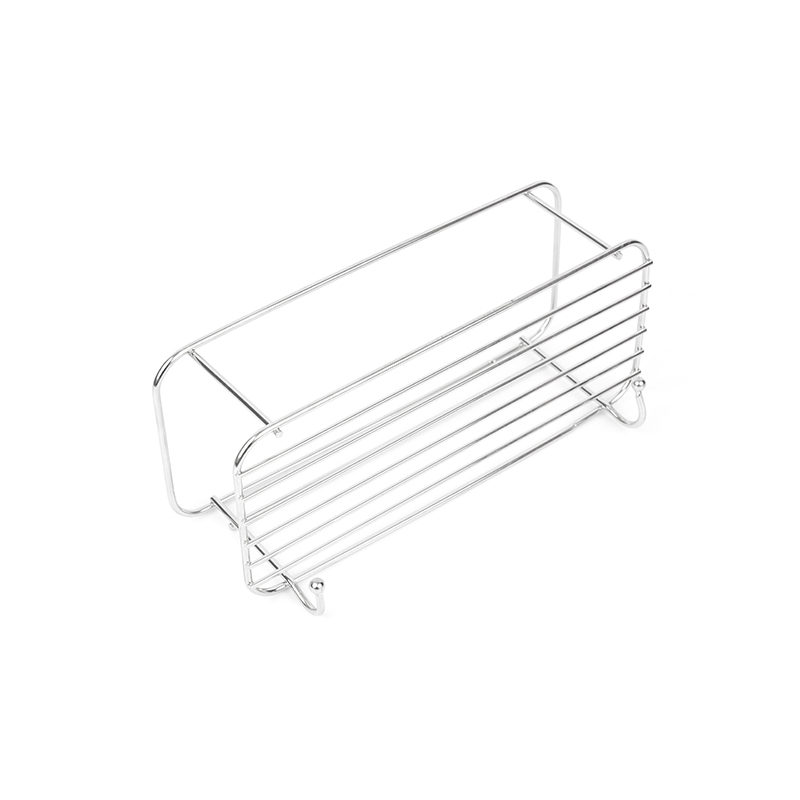 Samoprzylepny koszyk prysznicowy ze stali nierdzewnej z haczykami