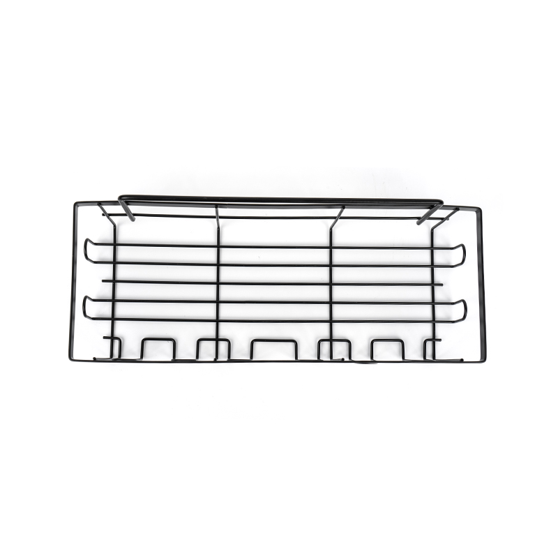 Niewymagający wiercenia, montowany na ścianie kuchenny stojak na przyprawy