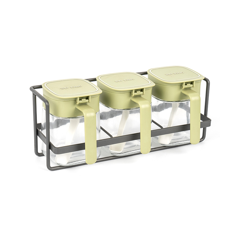 Jednopoziomowa półka do przechowywania przypraw w lodówce