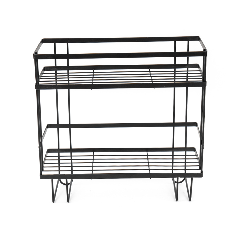 Dwuwarstwowa półka montowana na ścianie