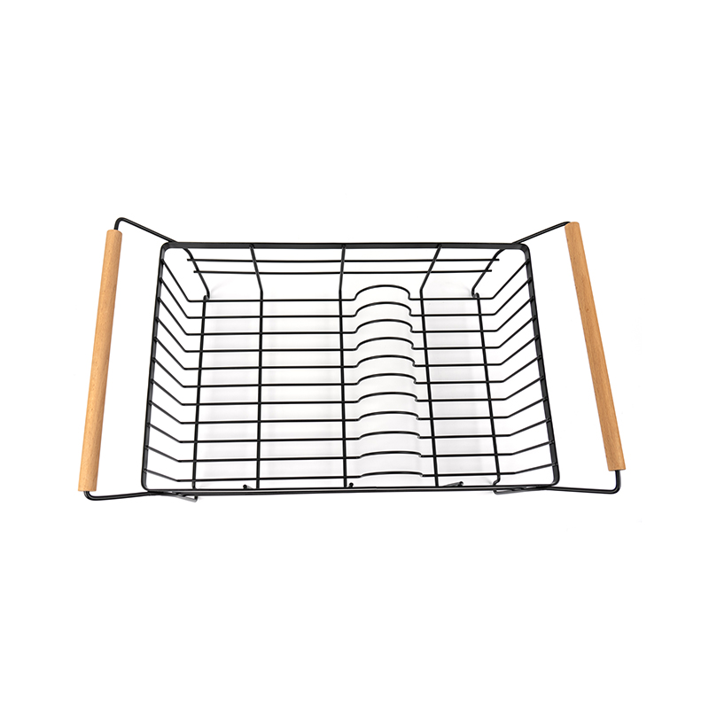 Suszarka do naczyń ze stali nierdzewnej z uchwytem na sztućce i ociekaczem