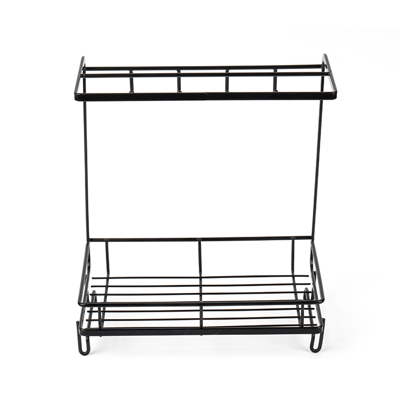 Pojemnik na zlew kuchenny z uchwytem na gąbkę i ściereczkę