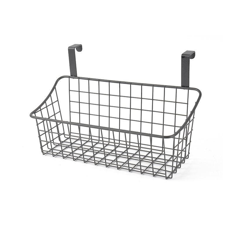 Organizer do spiżarni zawieszany nad drzwiami z 3 wiszącymi koszami