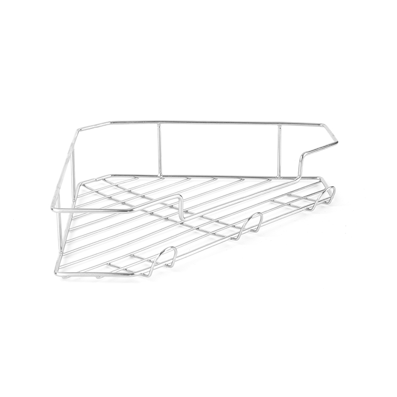 Narożna półka na wózek prysznicowy ze stali nierdzewnej 304