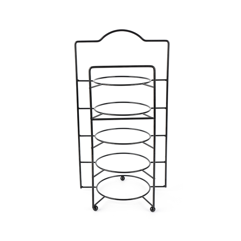 Wielopoziomowy stojak do serwowania z miskami i naczyniami