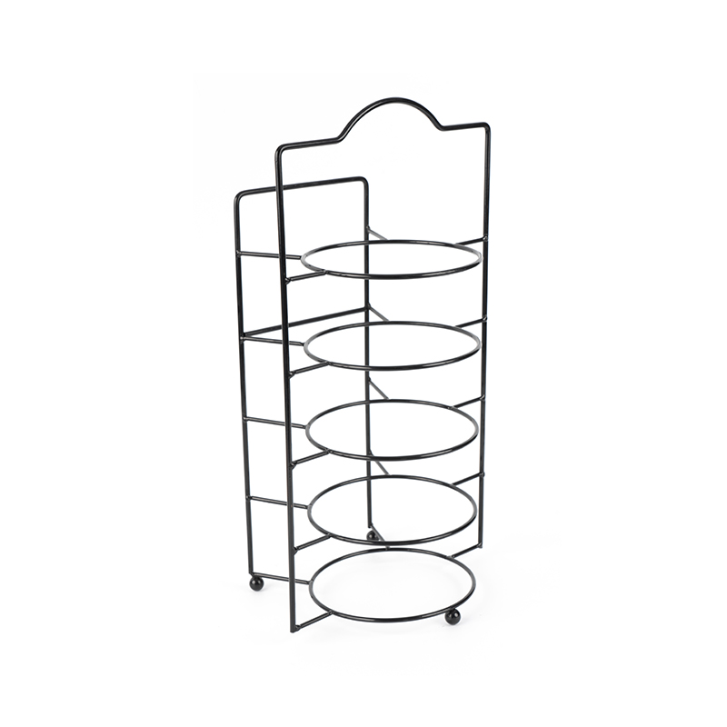 Wielopoziomowy stojak do serwowania z miskami i naczyniami