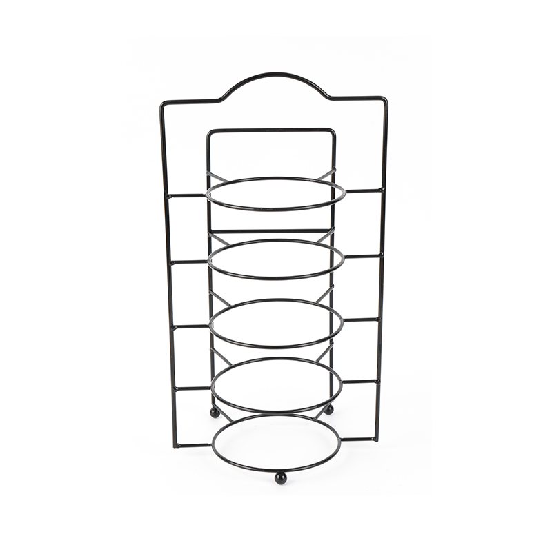 Wielopoziomowy stojak do serwowania z miskami i naczyniami