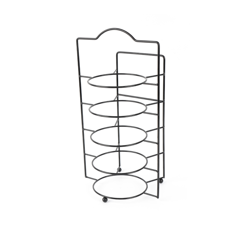 Wielopoziomowy stojak do serwowania z miskami i naczyniami