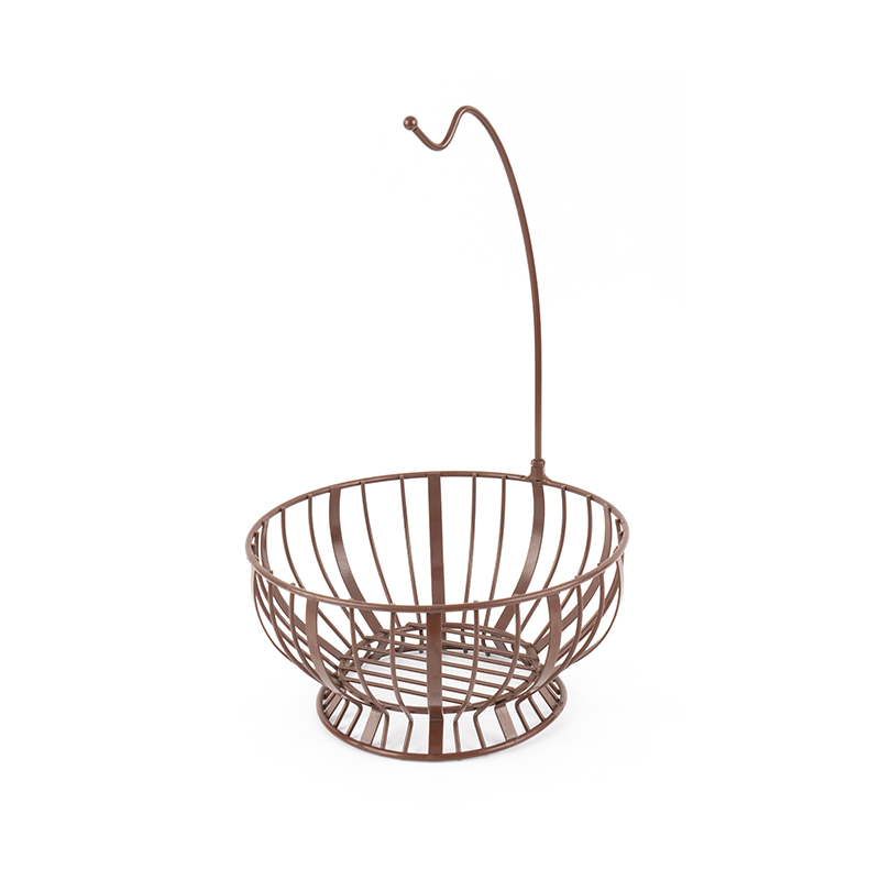 Kosz owoców z wieszakiem na banany do kuchni