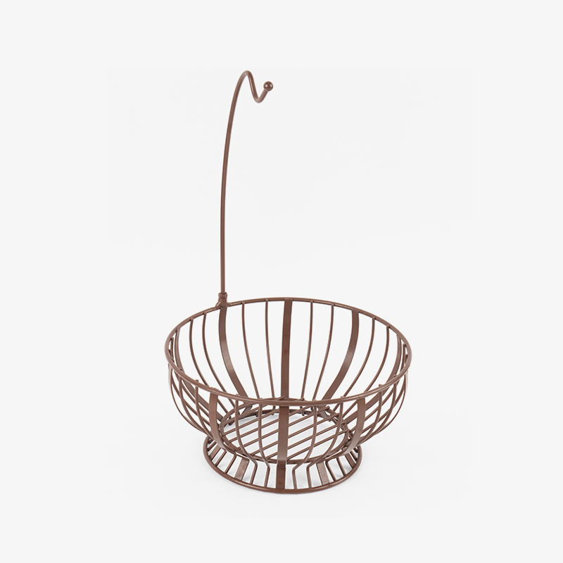 Kosz owoców z wieszakiem na banany do kuchni