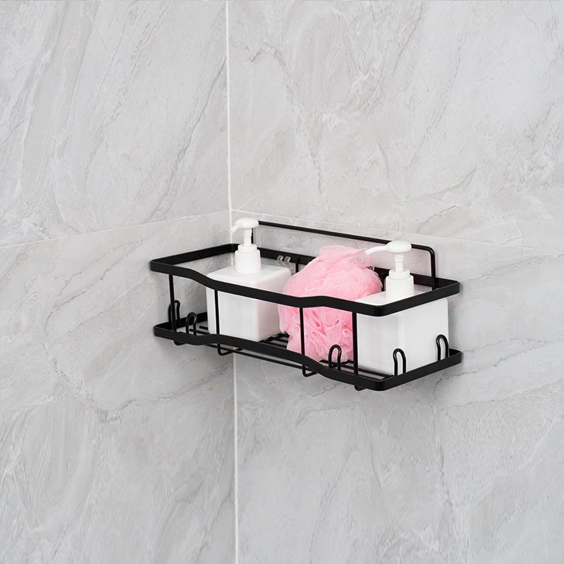 Kosz do przechowywania z drutu metalowego do montażu na ścianie do kuchni i łazienki